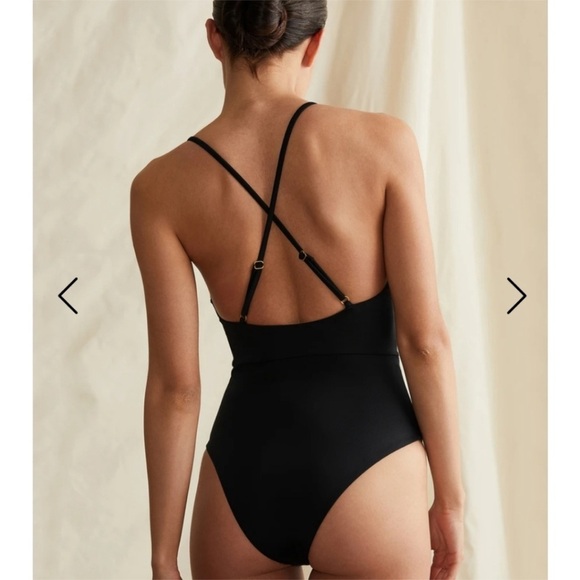 Onia Valentina One-Piece Black Swimsuit - Picture 4 of 8